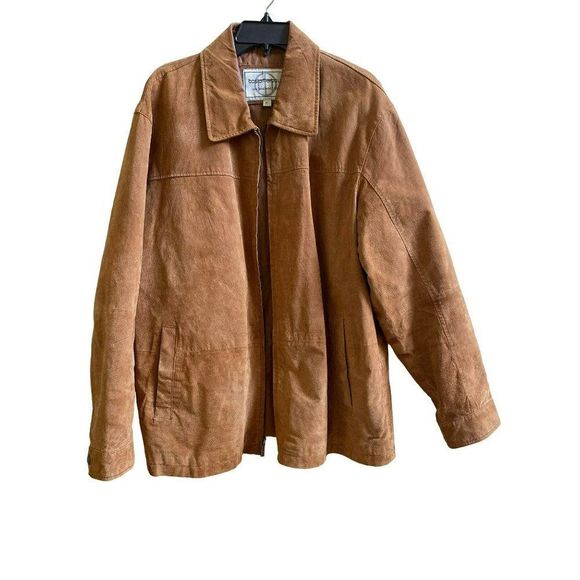 Boston Harbour Other - Vintage Boston HarbourTan Suede Jacket sz xl